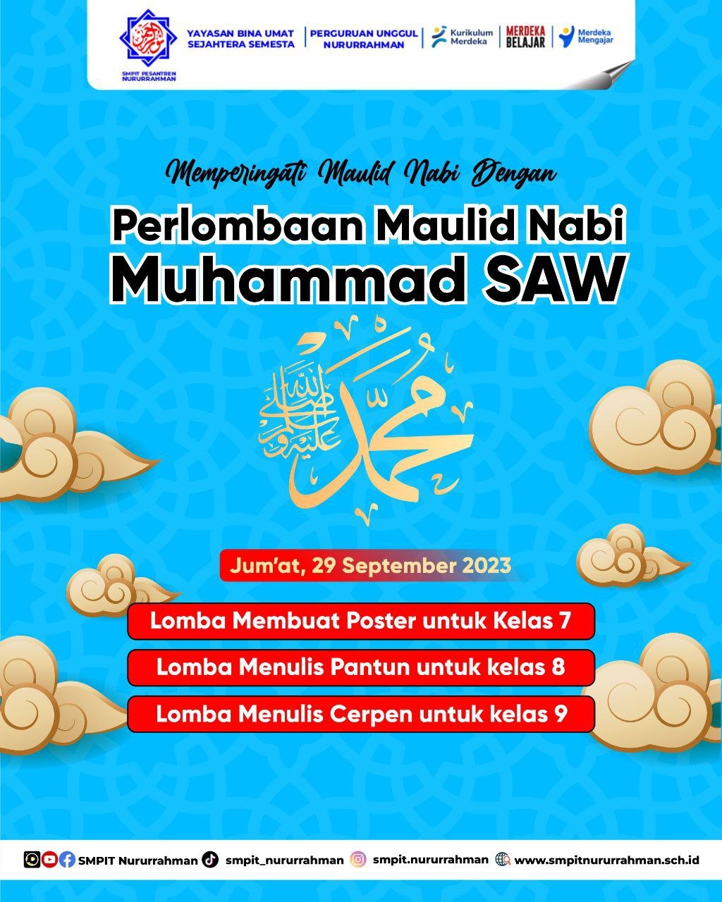 Apresiasi Karya para Pemenang Lomba Memperingati Maulid Nabi Muhammad S.A.W
