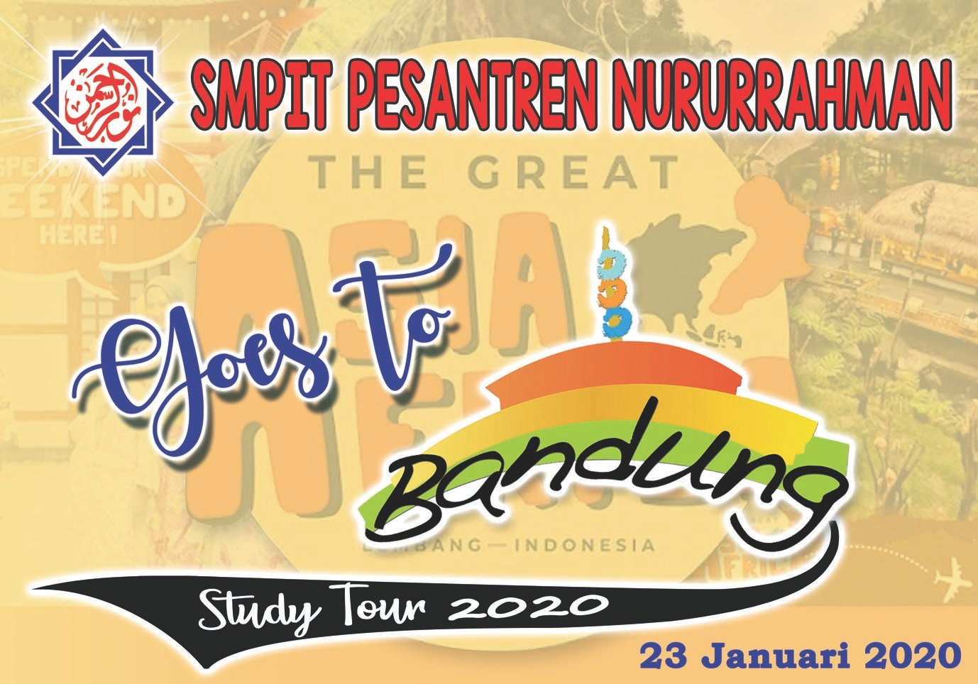 Study Tour SMPIT Nururrahman 2020: Goes to Bandung