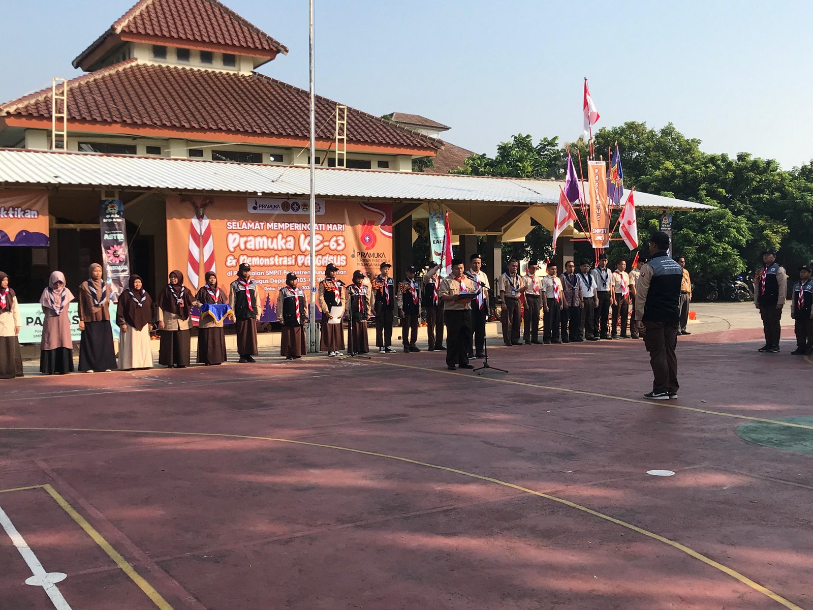 Upacara Pramuka; memperingati Hari Pramuka Nasional